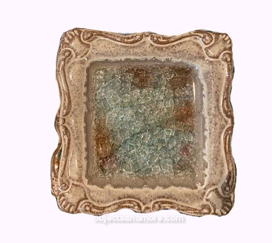 Square Artisan Dish by DOWN TO EARTH POTTERY